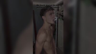 Gym Hunks Get Dirty in the Shower!