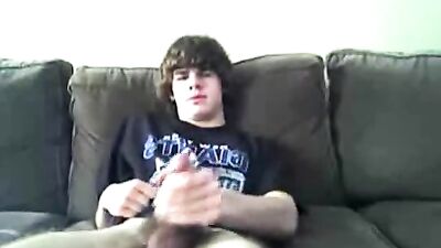 Young and Handsome Amateurs Show Off Their Big Cocks During Solo Webcam Cum Shots