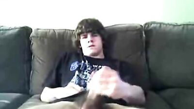 Young and Handsome Amateurs Show Off Their Big Cocks During Solo Webcam Cum Shots