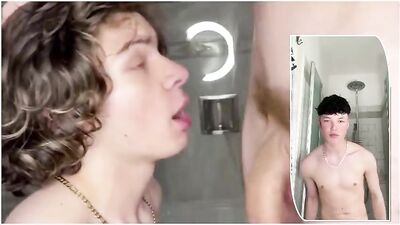 Shower Shenanigans: A Teenage Cock Cleansing