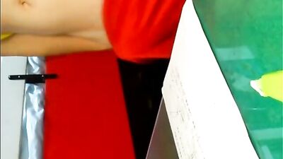 Solo Web-Cam: Jacking Off with a Big D*ck and Cum Shot!