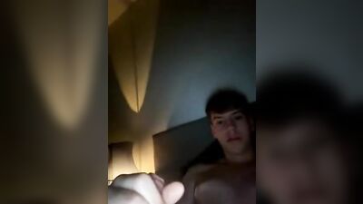 Gay muscle boys web-cam solo action with big dicks and jizz