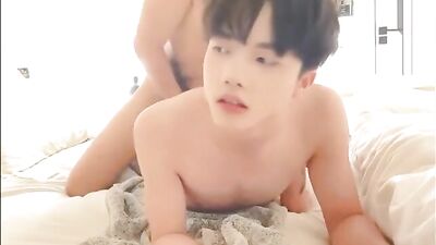 Asian Boy Gets Pounded into Submission by Inked Dominant