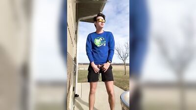 Average Joe Peeing in the Park