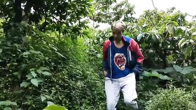 Thai River Cumming with a Big Asian Stick