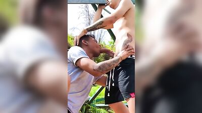 Giving Head with Latin Boys on a Hot Summer Day