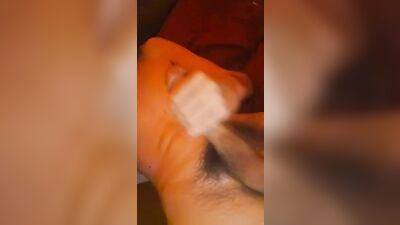 Young Adonis Gives Head to Lustful Amateur Twink on Camera