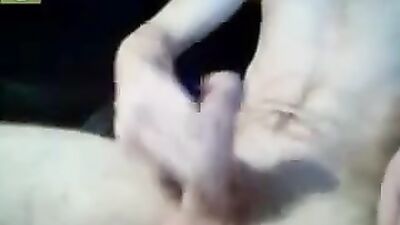 Young Scottish lad jerks off while chatting with sexy webcam models on his laptop - a gay solo masturbation video