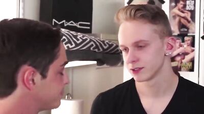 Double Duty: Two Guys Doing It in 3 Ways (Handjob, Bareback Action, Cum Shots)