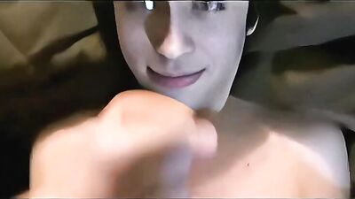 Gay Twink Amateurs Jizz on Brunette Faces - AI Enhanced