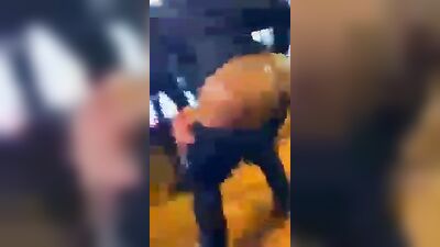 Big Black Action: Public Exhibition of a BBC with a Voyeur in the Mix