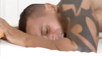 Latino Bros Playing with Their Muscles and Big Cocks in a Public Match, Ending with Dirty Frat Hookups