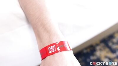 Bareback Action Twink Interracial with Braxton and Greyson