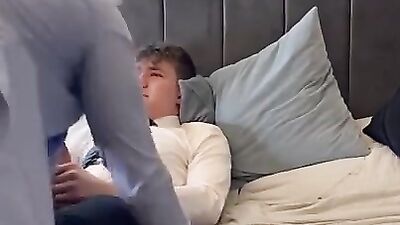 First Time Frat Guy Handjob & Cum Shot - Classmates