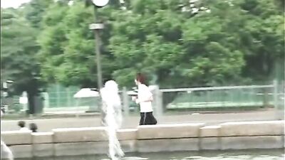 Japanese cuties indulge in raw sexual activities in the public!