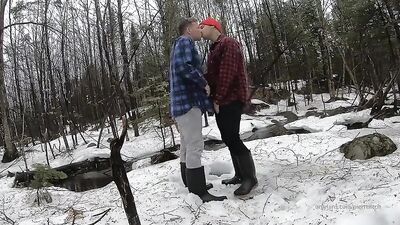 Fitch and Friends in the Snow: A Winter Wonderland of Gay Action