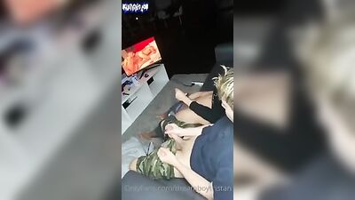 Friends Wanking Each Other - Sabian