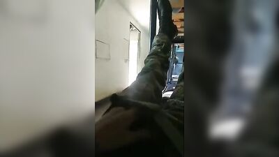 Military Man Unleashes Monster Cock