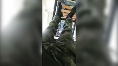 Military Man Unleashes Monster Cock