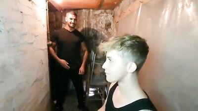 Ass Play with a Young Twink Bareback in the Bedroom