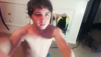 Gay Toy Play Solo Cam Show - Webcam Boy Fun