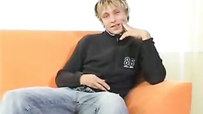 Straight Vintage Cutie Likes His Cock Sucked and Fucked By a Handsome Model Blonde