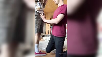 Former porno boy star in a private session