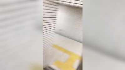 Golden shower with a twist! Asian hunk Erosun xxi goes down on an unsuspecting Asian guy outside in the public, all caught on tape