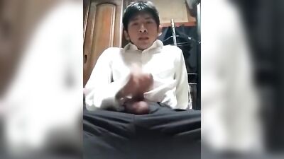 Japanese solo amateur cum shots