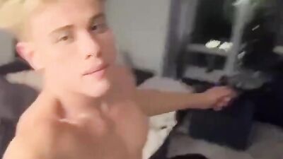 Two Strapping Studs Fulfill Each Others Desires in a Steamy 1180 Action Scene