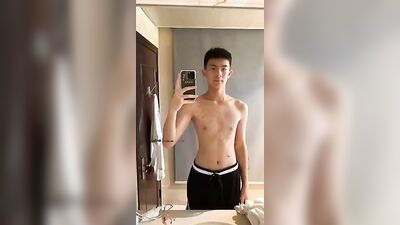 Handsome Asian Guy Gets His Truck Cleaned by a Slim and Sexy Twink in a Naughty Car Wash Action Scene