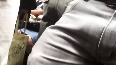 Straight Bulge in Public: Voyeurs Delight