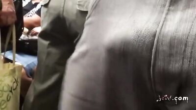 Straight Bulge in Public: Voyeurs Delight