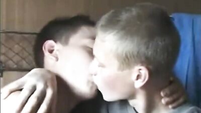 Small Czech Boys Get Down and Dirty on the Train