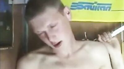 Small Czech Boys Get Down and Dirty on the Train