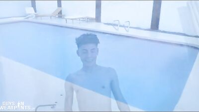 Double Flip-Flop Threesome: Two Hot Twink Couples Get Down and Dirty with an Action-Packed Sex Show