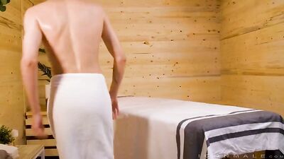 Rough and Ready: An Explosive Massage with Action Bareback Men