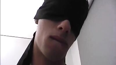 Blindfolded frat initiation leads to a night of action-packed BDSM, bareback big cocks and twink fun