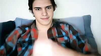 GBT College dude likes to watch porn and beats off boys porn - AI Enhanced