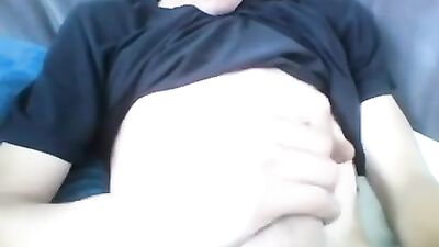 Blonde Guy Do It Again: Amateur Solo Video of a Handsome and Cute Model Boy