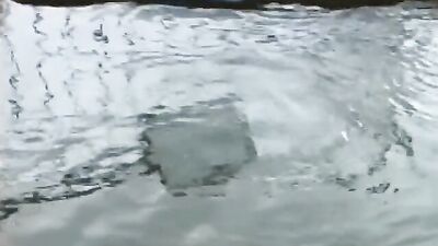 Latino Men Cleaning The Pool While Engaging In Risky Bareback Sex And Cumshots - Bareback Big Cocks, Fetish Fun