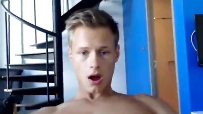 Blond Amateur Model Handjob Webcam Show