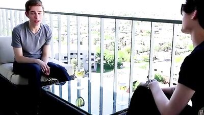 Gay Twink Submits to BDSM Play with a Dom and Ends up Getting Filled by his Big Cock