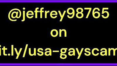 Teen Webcam Solo: Jeffrey’s Mighty Load