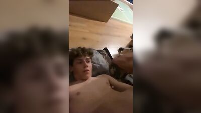 Very Fit Amateur Lads Cum Shot Handjob on Live Webcam!