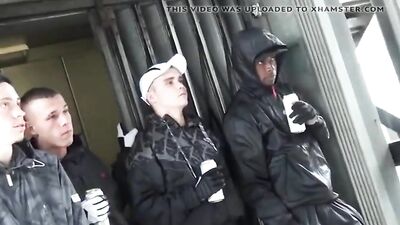 Scruffy Lads and their Mighty Sticks: A Trio of Huge Dongs Taste the Goods!