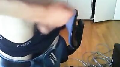 Handsome Straight Guy Wanks and Discovers His Inner Sexuality