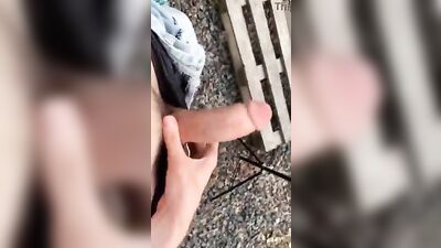 Handjob in the Woods with a Gay Cutie