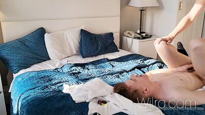 Gay Action Amateurs in a Bareback Threesome with Cum Shots and Muscular Boys