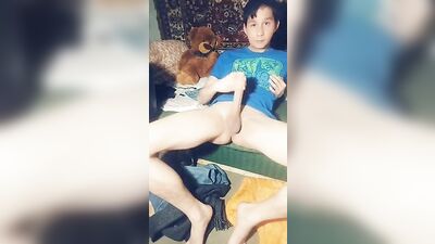 A Night of Boyfun and Cumshots - Webcam Boy Twink Solo Handjob